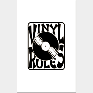 Vinyl Rules Posters and Art